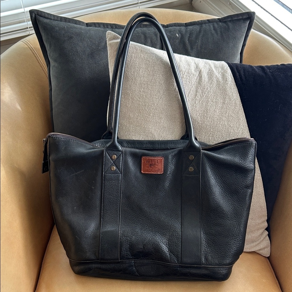 Will Leather Goods Twenty Four Seven Leather Tote